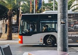 Autobús urbano de Alicante.