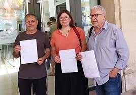 Registro de la candidatura de Sumar en la Junta Electoral Provincial.