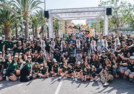 Los antigones celebran el oro de las Hogueras de Alicante