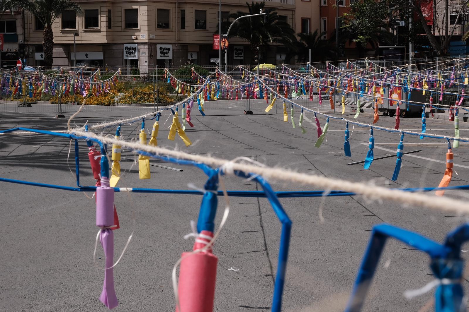 La Benemérita revisa que la mascletà cumpla la normativa