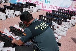 La Benemérita revisa que la mascletà cumpla la normativa