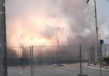 Zarzoso prende Luceros con su mascletà de las Hogueras