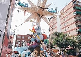 'Vents' de Pere Baenas en Florida Portazgo, segundo premio de las Hogueras de Alicante.