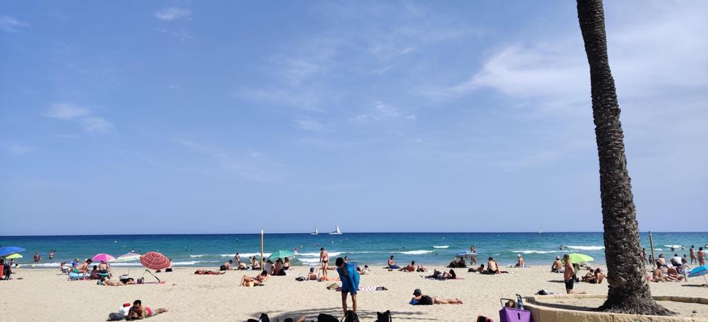 Playa del Postiguet.