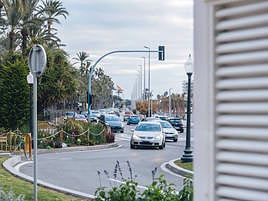 Vial entre la Explanada y la avenida Mártires de la Libertad que ser verá afectado por las obras.