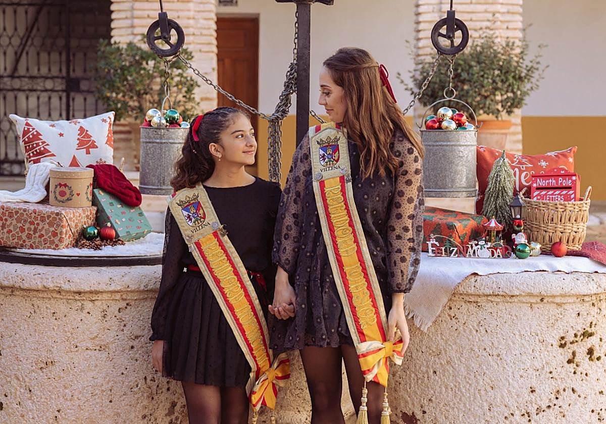 Las regidoras de las fiestas de Villena 2023.