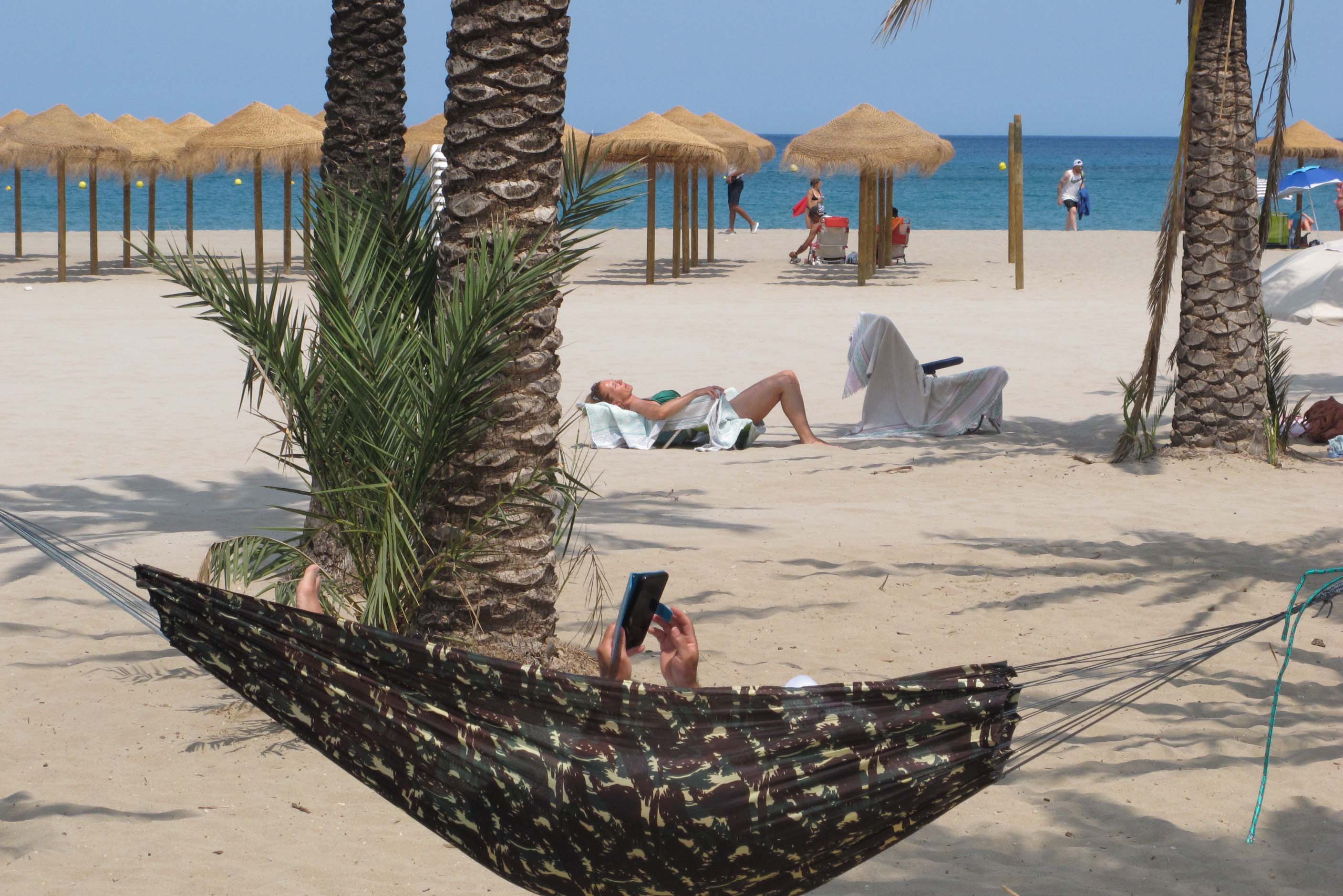 La playa del Arenal de Xàbia.