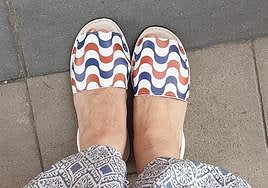 Las sandalias y menorquinas de la Explanada que triunfan entre alicantinos y turistas.