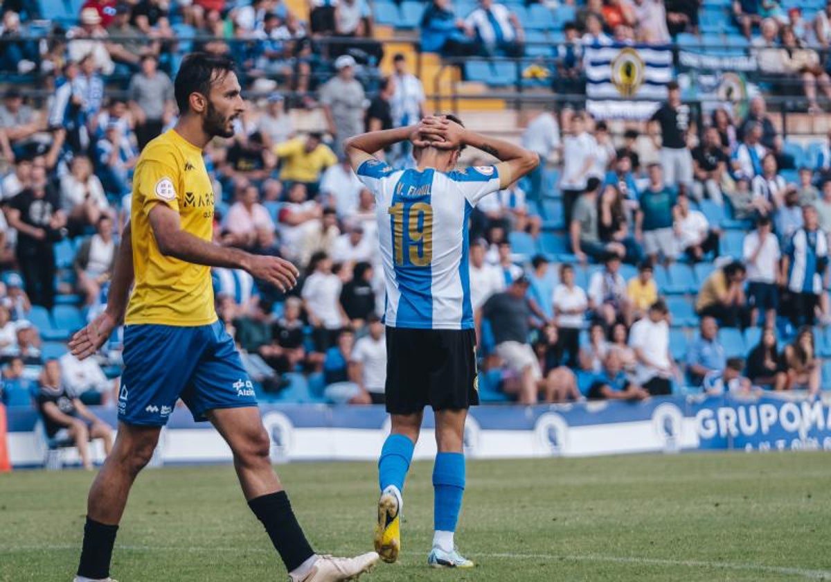 Imagen del Hércules-Alzira de la temporada pasada