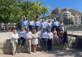 Equipo de la candidatura del PP provincial a las elecciones del 23J.