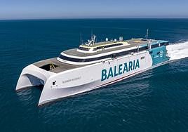 El fast ferry 'Eleanore Roosevelt'.