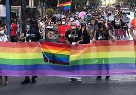 Imagen de archivo de la celebración del Orgullo de Alicante de 2021