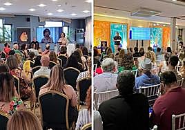 Los candidatos a la presidencia de la Federació explican sus propuestas ante los festeros.