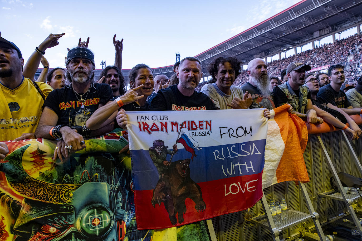 Las imágenes del concierto de Iron Maiden en Murcia