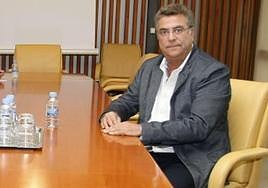 El constructor y dueño del Hércules CF Enrique Ortiz, en imagen de archivo.