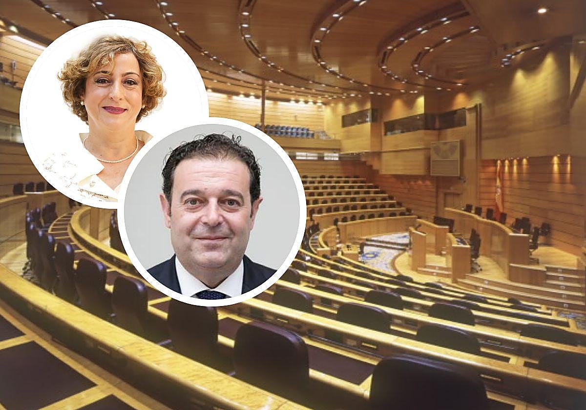 Gerardo Camps y Teresa Belmonte, desginados senadores territoriales por el PP.