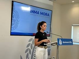 Inma Mora, portavoz del gobierno municipal de Elche.