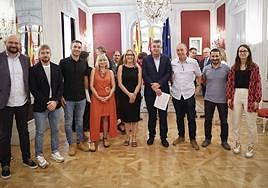 Compromís en la entrega de credenciales a los senadores territoriales, sin Iniciativa ni els Verds