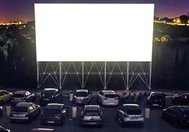 Autocine El Sur en Mutxamel (Alicante).