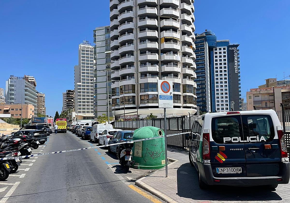 Edificio del suceso.