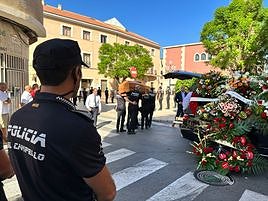 El funeral se ha celebrado en la Iglesia de Santa Teresa.