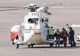 Helicóptero de Salvamento Marítimo, en imagen de archivo.