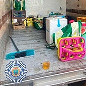 La Policía Local de Benidorm intercepta un 'camión nodriza' de mojiteros