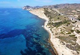 Playa del Carritxal en La Vila Joiosa.