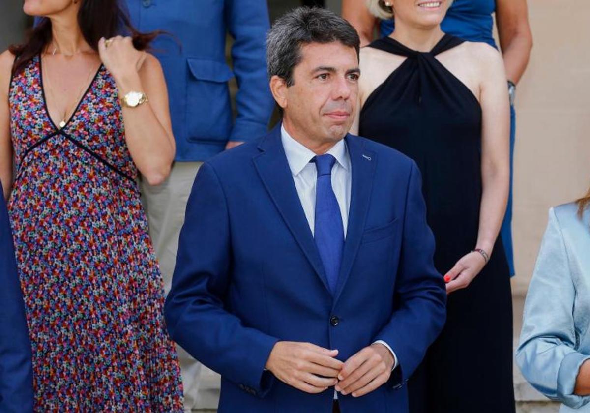 El presidente de la Generalitat Valenciana, Carlos Mazón.