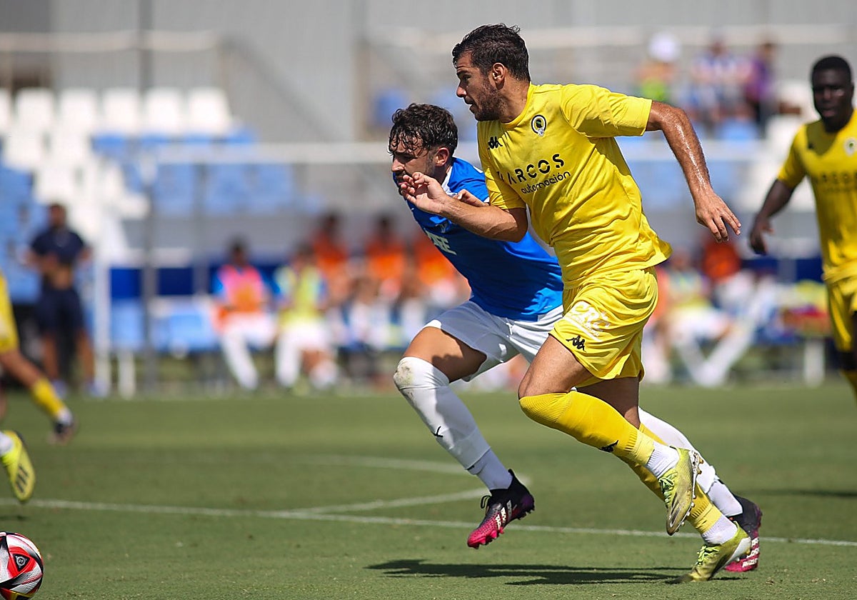 Imagen del amistoso disputado esta mañana ante el combinado de la AFE