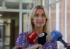 La directora general de Personal Docente, Sonia Sancho.