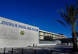 La Jefatura de la Policía Local de Elche.
