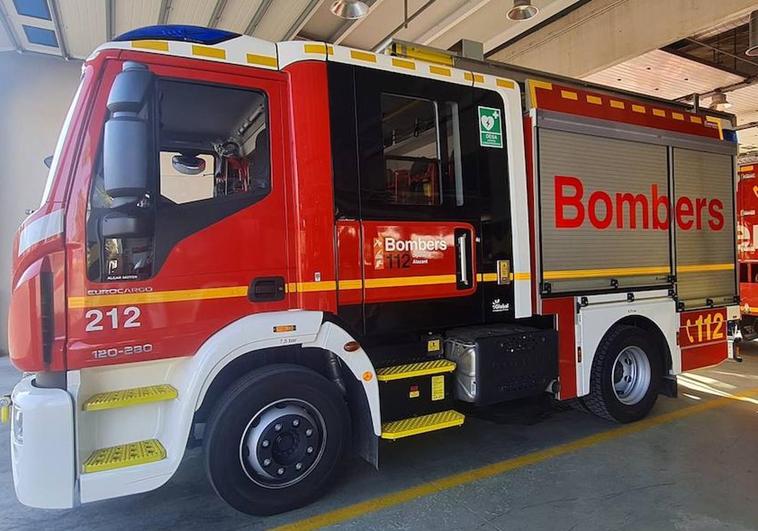 Dos nuevas autobombas urbanas para el cuerpo de Bomberos en Elche y Benidorm