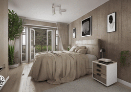 Bocetos generados mediante IA de la aplicación alicantina Creainteriorista.com