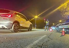 Control de la Policía Local de Elche.