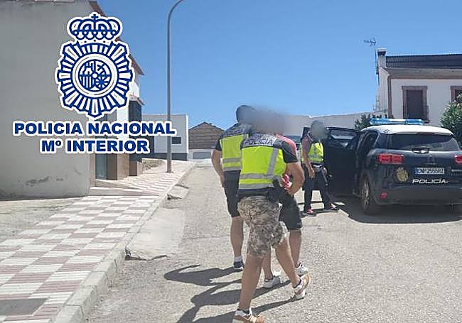 Arresto de la Policía Nacional