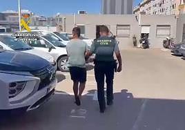 Detención por el robo de herramientas