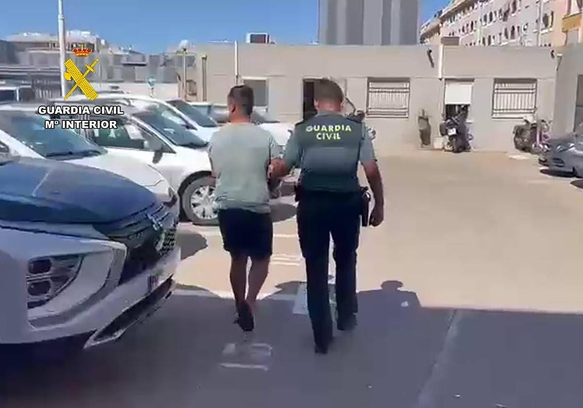 Detención por el robo de herramientas