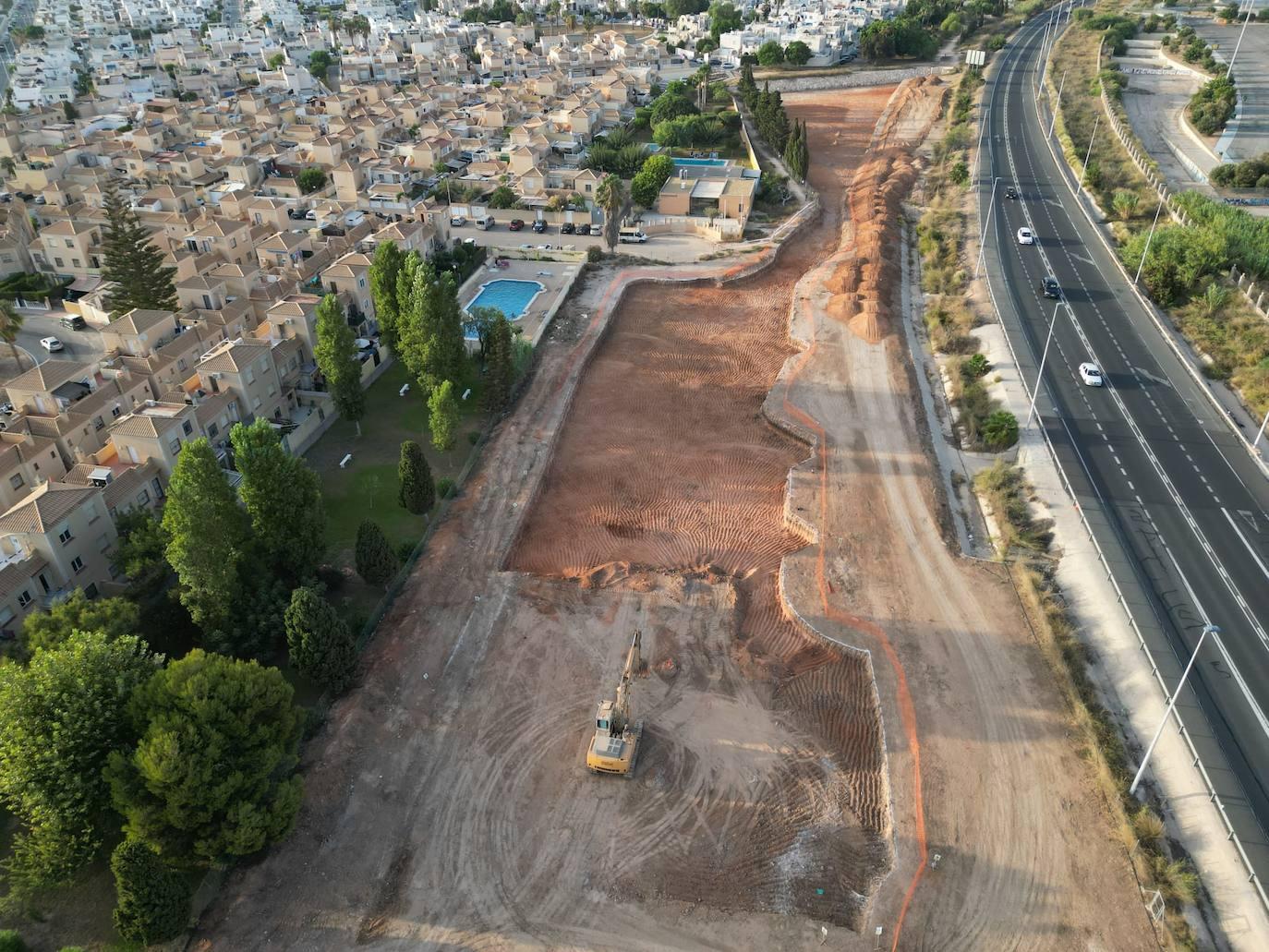 Torrevieja tendrá lista la ampliación de la balsa de pluviales en Doña Inés antes de final de año