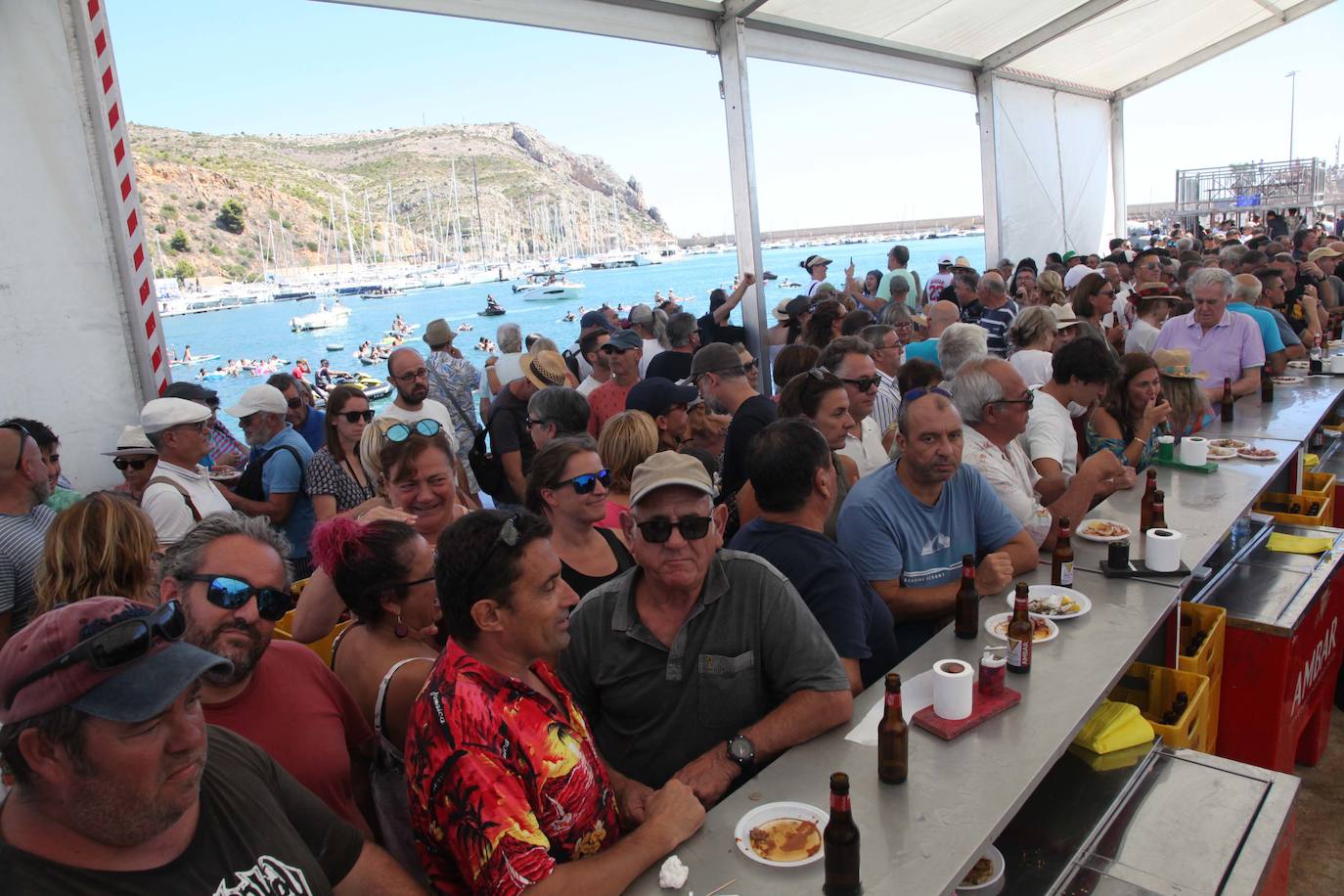 Primer día de Baret y Bous a la Mar en Xàbia