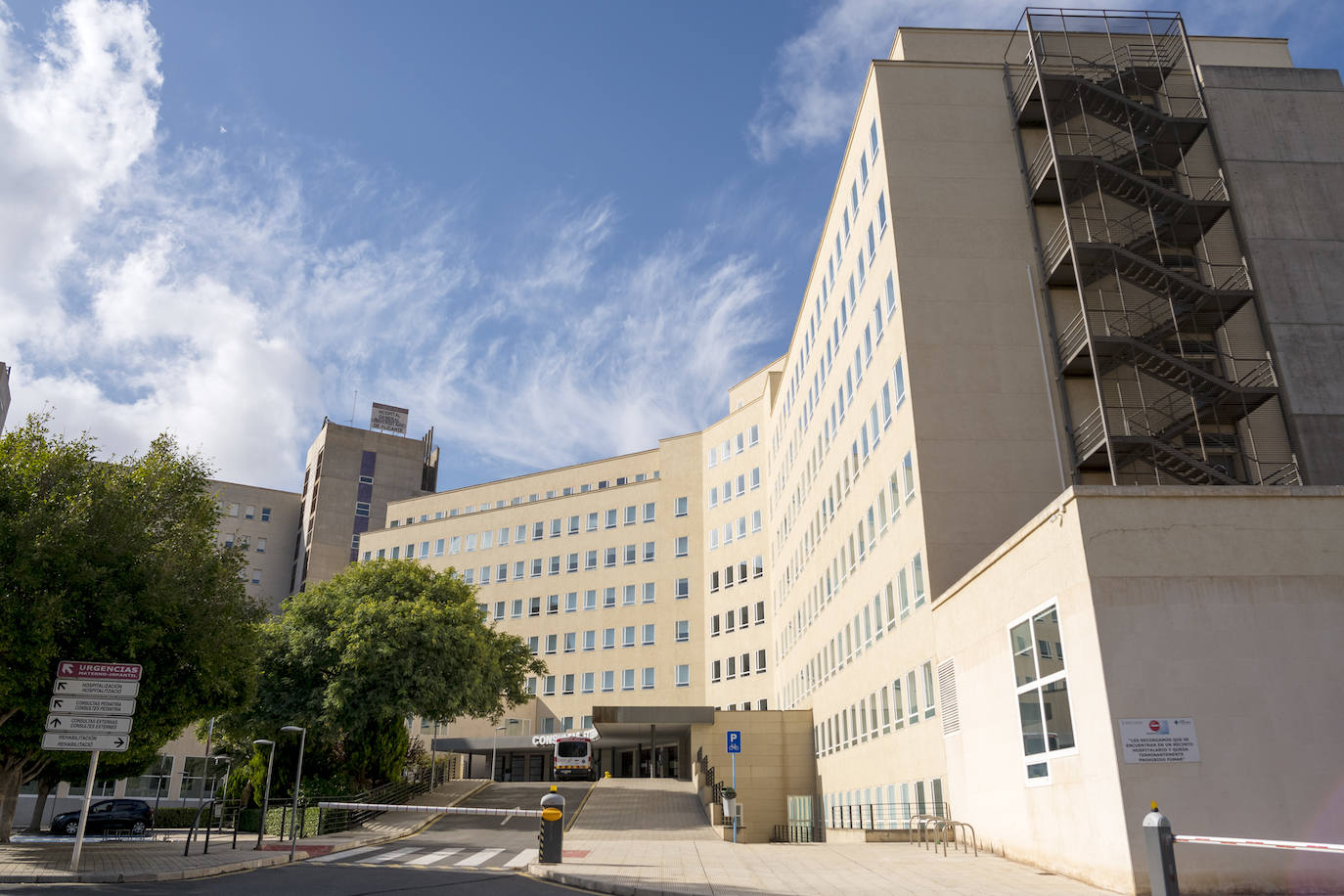 Hospital General de Alicante, centro de referencia para tratar los ictus en la provincia.