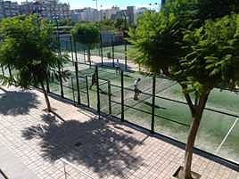 Pistas municipales de pádel en San Vicente.