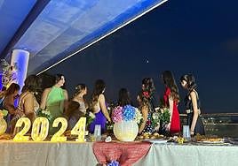 Pedida de las belleas 2024 de la hoguera Campoamor.