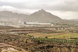 Cielos parcialmente cubiertos en Novelda.