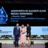 El aeropuerto de El Altet recibe en Corea el premio al mejor de Europa en su categoría