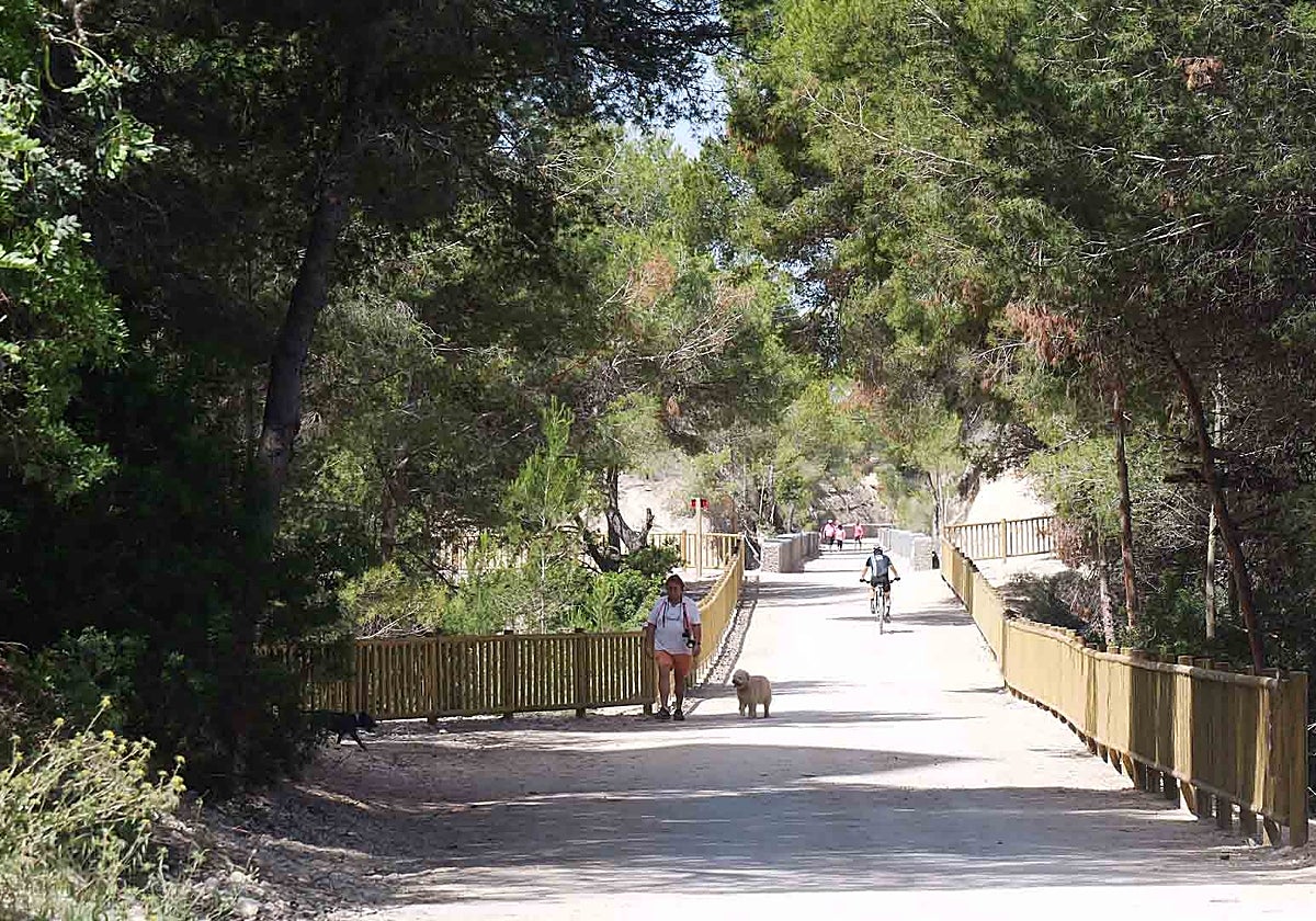 Imagen de archivo del parque de El Moralet de Benidorm