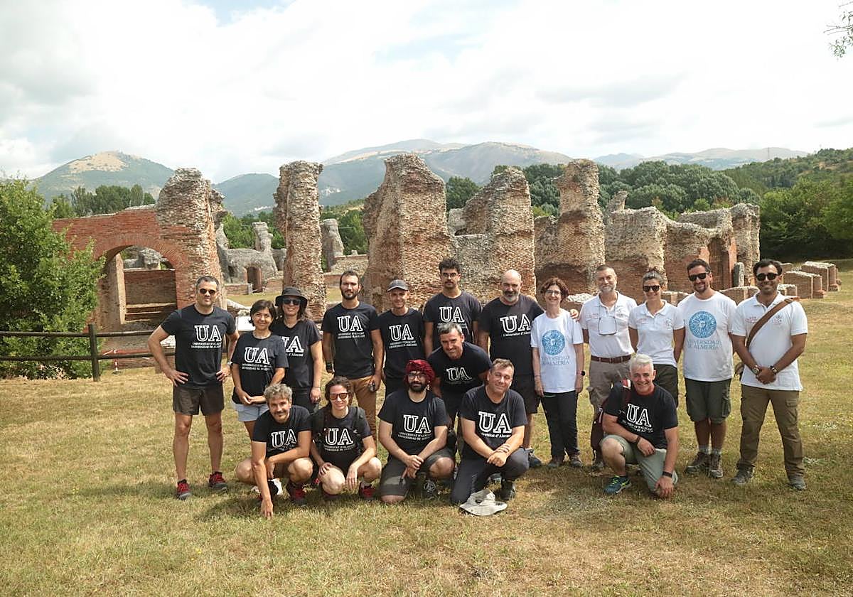 Equipo de investigación de la UA desplegado en L'Aquila, Italia