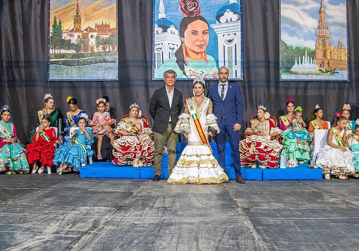Proclamación de la reina de la Casa de Andalucía en Benidorm.