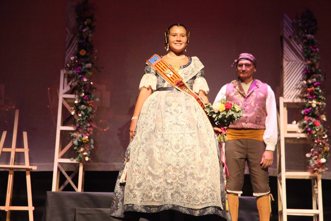 Candela Marco, fallera mayor infantil de Dénia