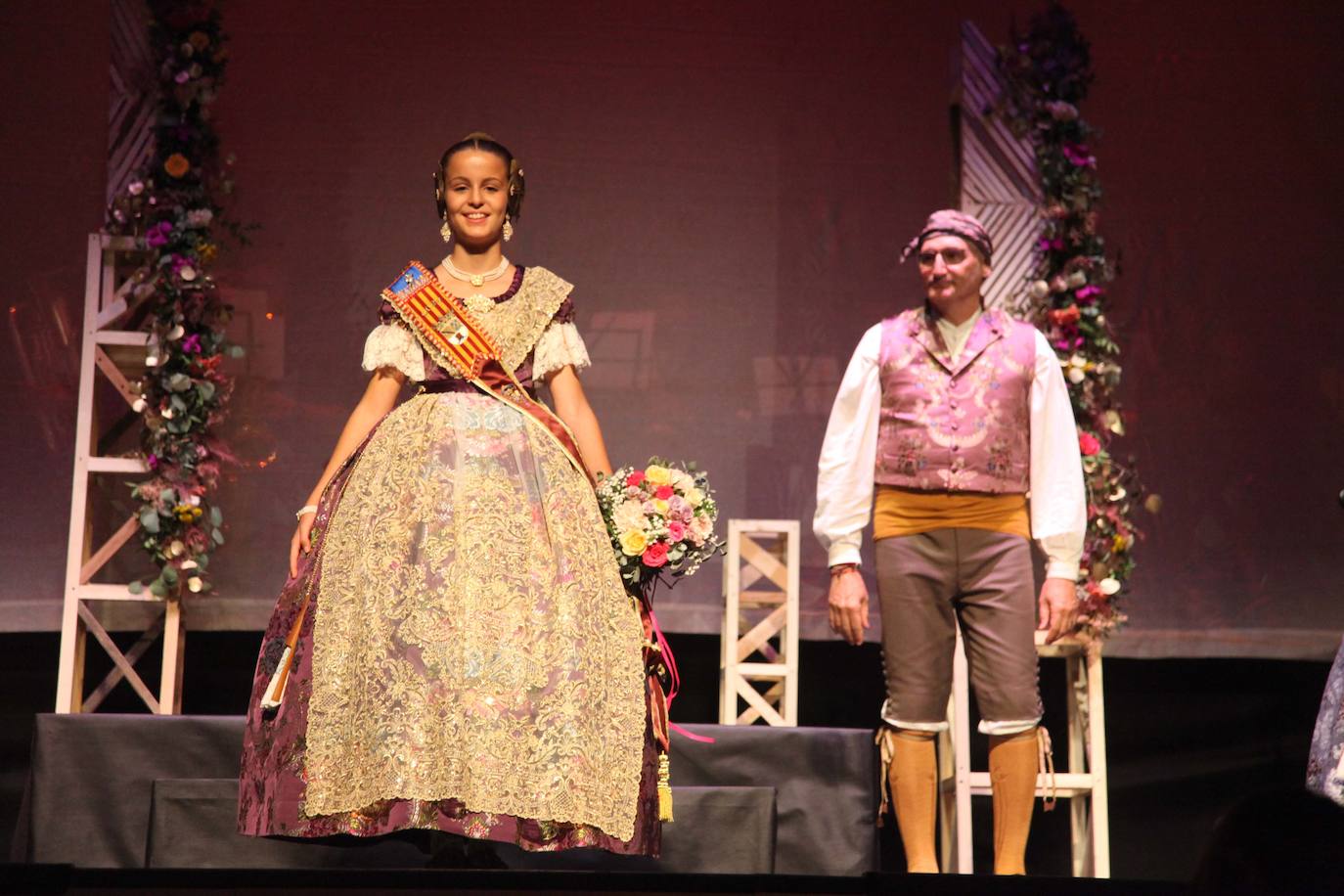 Candela Marco, fallera mayor infantil de Dénia